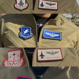 Fighter Pilot Squadron Badge Sets – Velcro Patch Collection