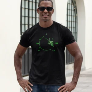 F-16 Dogfight Mode T-Shirt – Viper Combat Display Edition